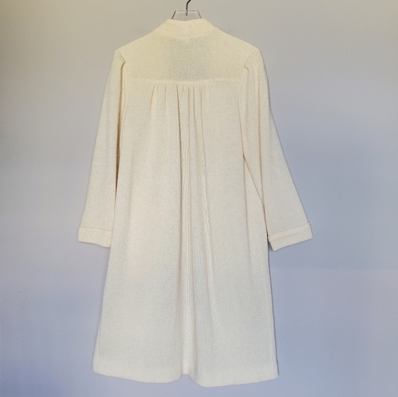 Vintage Y2K J.M Joss Mohair Wool Blend Womens Heavy Long Open Front Duster - Picture 2 of 12